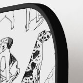 犬 ピックルボールラケット (左詳細)