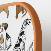 犬 ピックルボールラケット (左詳細)