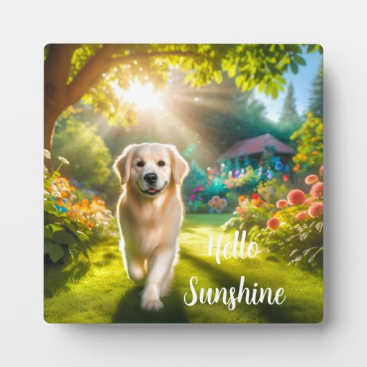 犬 フォトプラーク (正面)