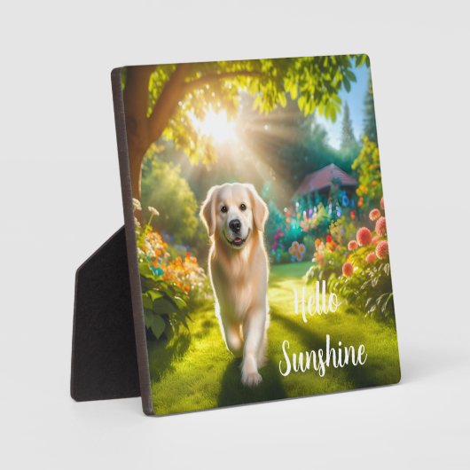 犬 フォトプラーク (正面)