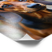 犬 フォトプリント            (角)