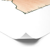 犬 フォトプリント            (角)