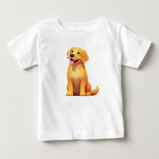 犬  ベビーTシャツ (正面)