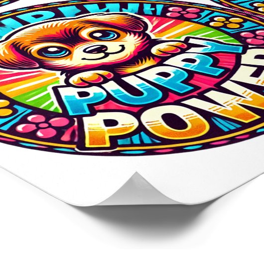 犬 ポスター (角)