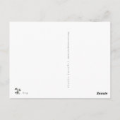 犬 ポストカード (裏面)