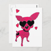 犬 ポストカード (正面/裏面)