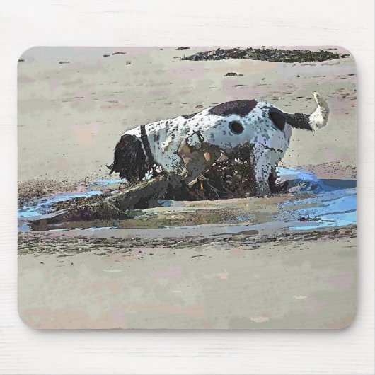 犬 マウスパッド (正面)