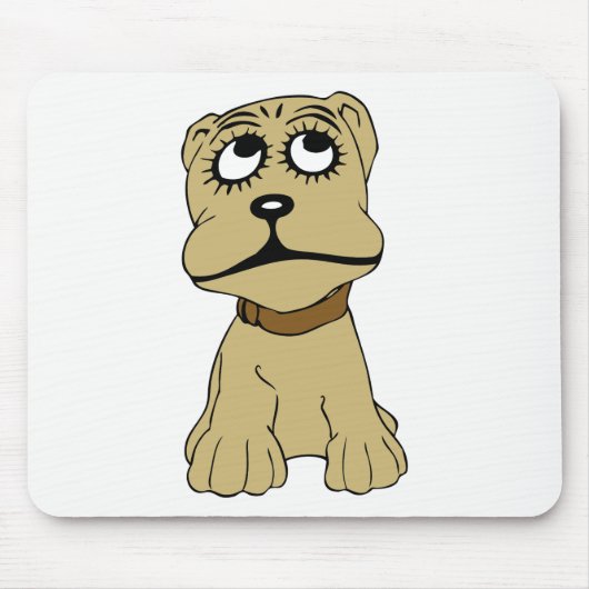 犬 マウスパッド (正面)