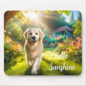 犬 マウスパッド (正面)