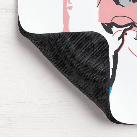 犬 マウスパッド (コーナー)