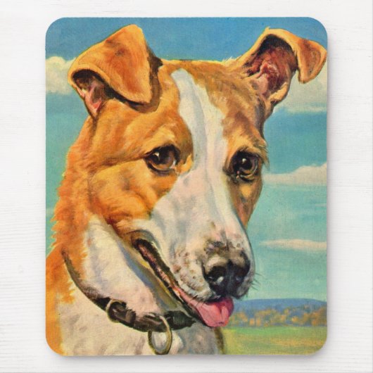犬 マウスパッド (正面)