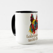 犬 マグカップ (正面左)