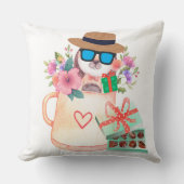 犬、マグカップ クッション (正面)