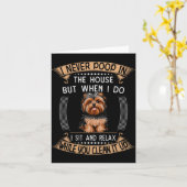 犬 ヨーキースタッフ ペットお父さん 価格 ヨーキオ パペス .com カード (黄色い花)