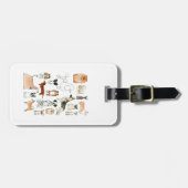 犬 ラゲッジタグ (正面横)