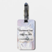 犬 ラゲッジタグ (裏面縦)