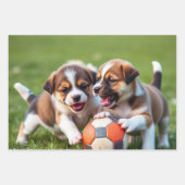 犬 ラッピングペーパーシート (正面3)