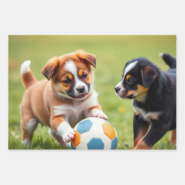 犬 ラッピングペーパーシート