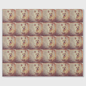 犬 ラッピングペーパー (フラット)