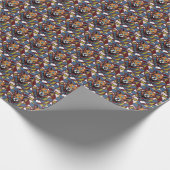 犬 ラッピングペーパー (角)