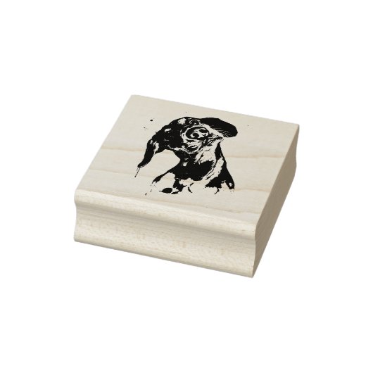犬 ラバースタンプ (スタンプ)