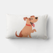 犬 ランバークッション (裏面)