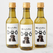 犬 ワインラベル (ボトル)