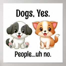 犬、人は…え、いいえ。 ポスター