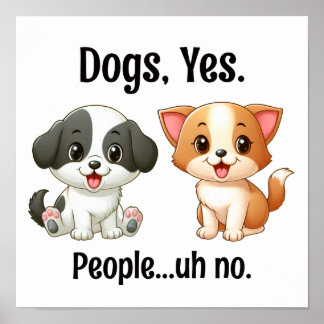 犬、人は…え、いいえ。 ポスター