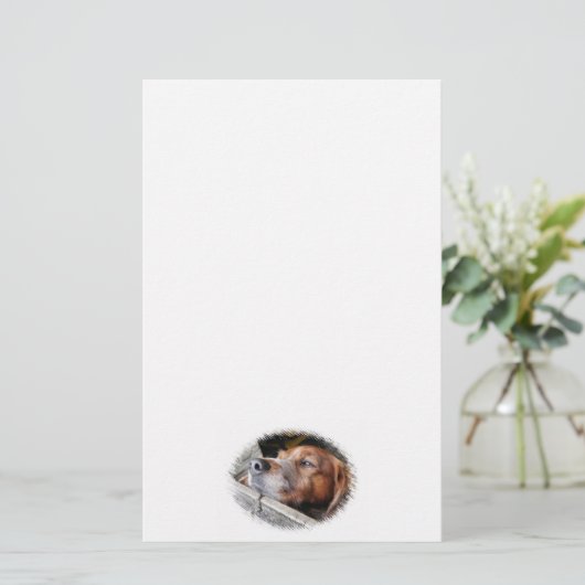 犬 便箋 (スタンド正面)