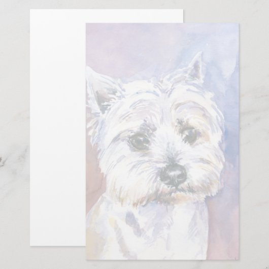 犬 便箋 (正面/裏面)