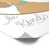 犬 – 優しい ポスター (角)