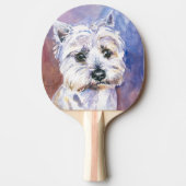 犬 卓球ラケット (正面)