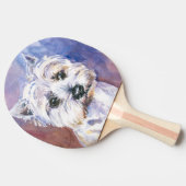 犬 卓球ラケット (横)