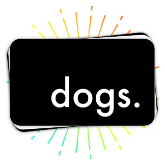犬。 名刺