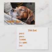 犬 名刺 (正面/裏面)