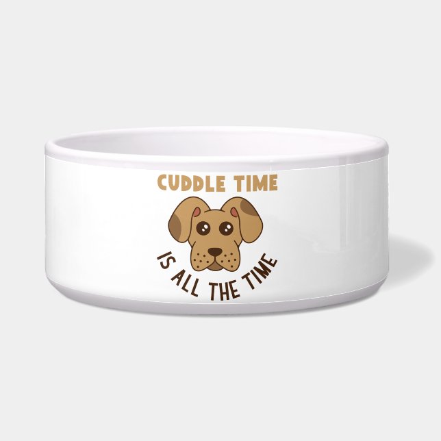 犬 – 大きなペットボウル ボウル (正面)