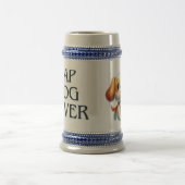 犬、子犬の愛 ビールジョッキ (中央)