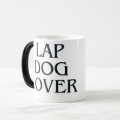 犬、子犬の愛 モーフィングマグカップ (正面左)