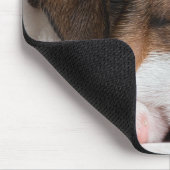 犬、子犬、ペット マウスパッド (コーナー)
