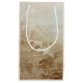 犬 – 抱き枕 スモールペーパーバッグ (正面)