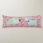 犬、星、花 ボディピロー (正面)