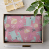 犬、星、花 薄葉紙 (ギフト)