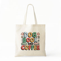 犬、本、コーヒー