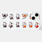 犬，漫画，自然 Case-Mate iPhoneケース (裏面 (横))