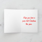 犬/猫クリスマスツリー シーズンカード (内部)