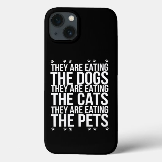 犬+猫+ペット+トランプを食べている Case-Mate iPhoneケース (裏面)