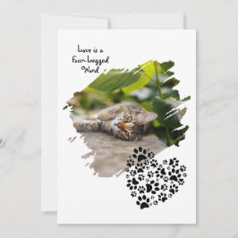 犬 猫 ペット パー カスタム フォト バレンタインデー 愛 シーズンカード