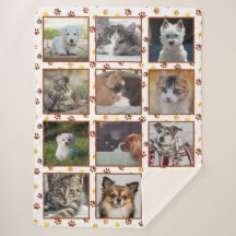 犬 猫 肉球プリント オーダーメイド フォトコラージュ