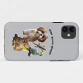 犬、猫、鳥、トカゲURMとのペット養子縁組 Case-Mate iPhoneケース (裏面(横))